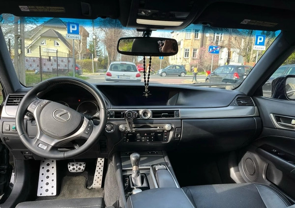 Lexus GS cena 98000 przebieg: 88000, rok produkcji 2015 z Biała małe 92
